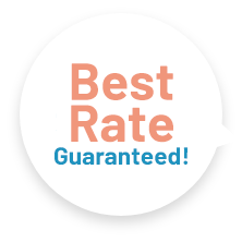 Best Rate Guaranteed! 