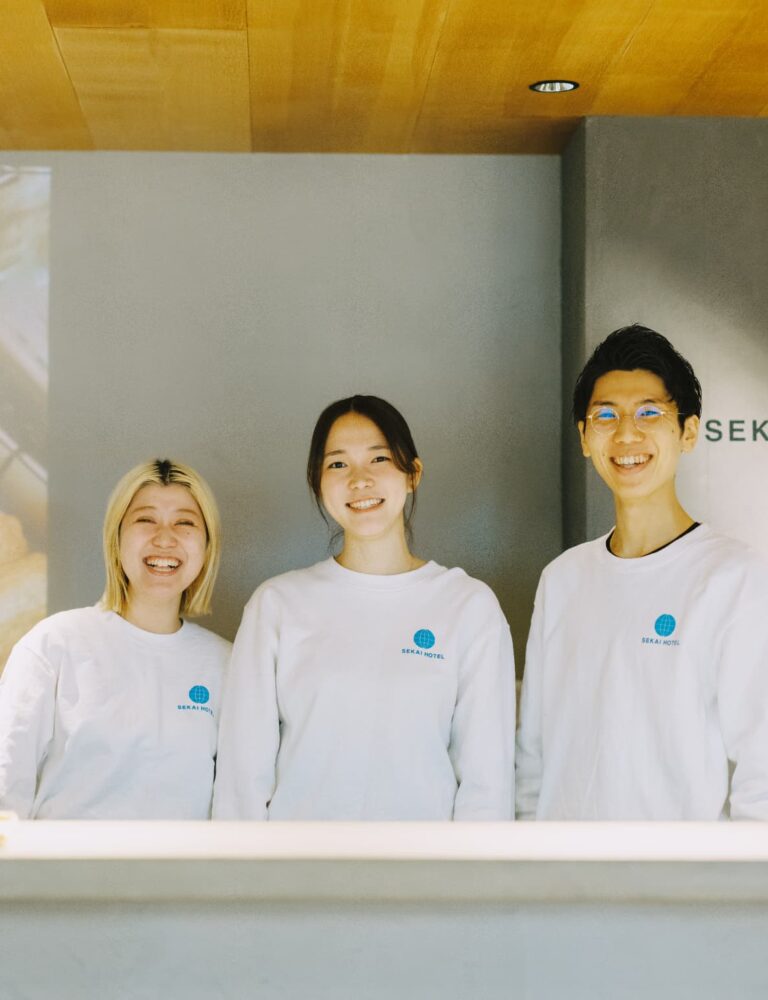 【1日1組限定】研究・視察・学び歓迎！SEKAI HOTELの取り組みと裏話を知れるプラン