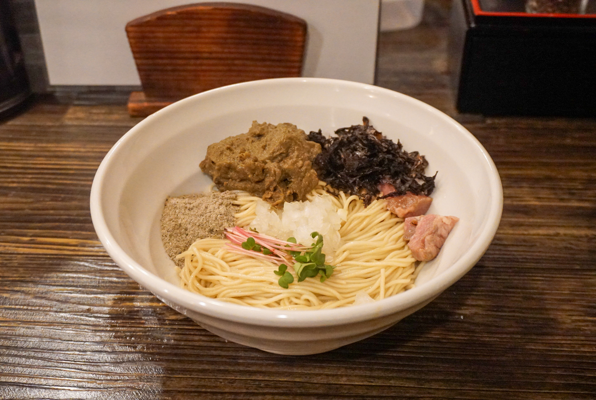 黒鮑の和え玉（550円）