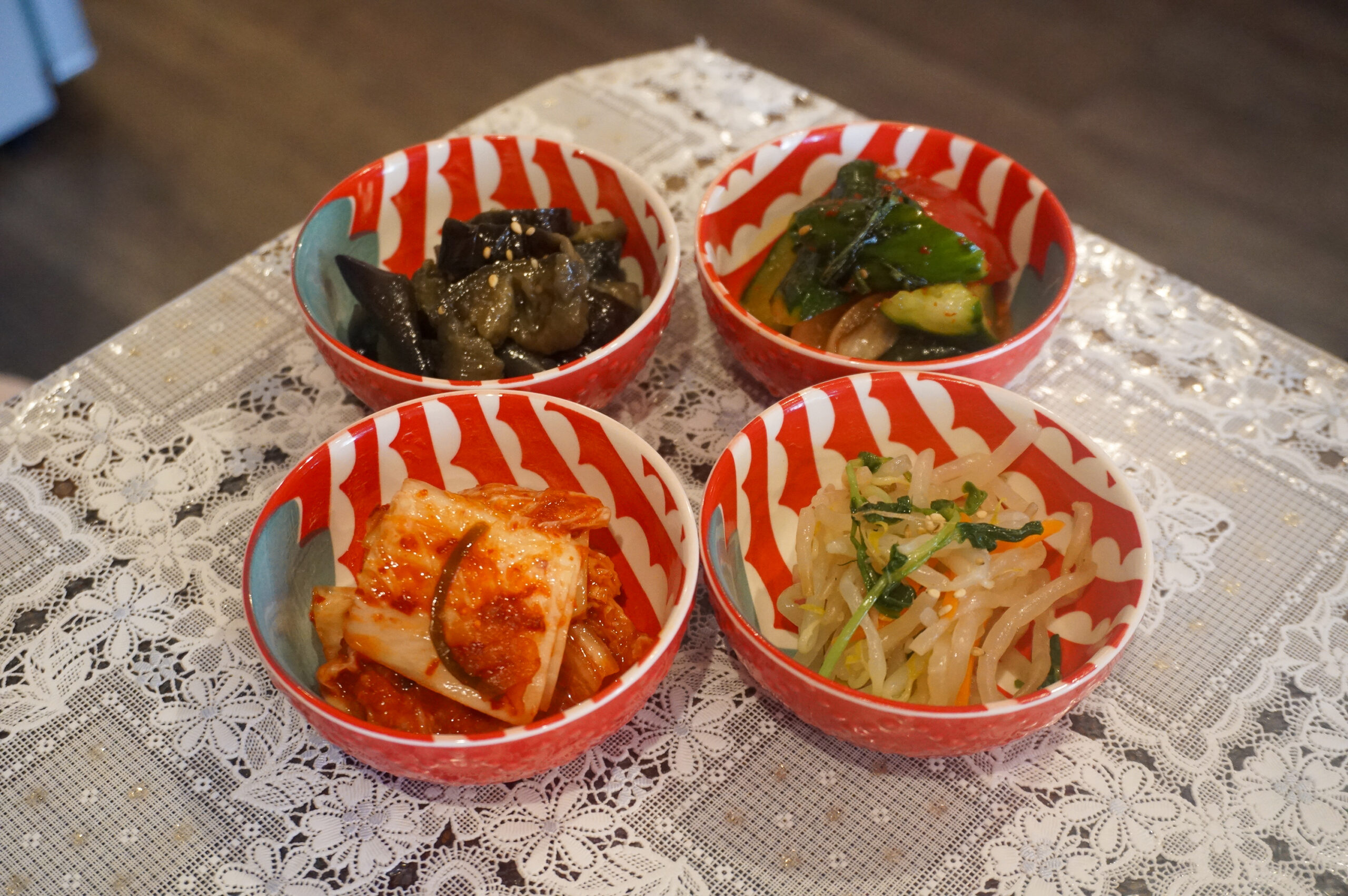 本日のママのおかず4種