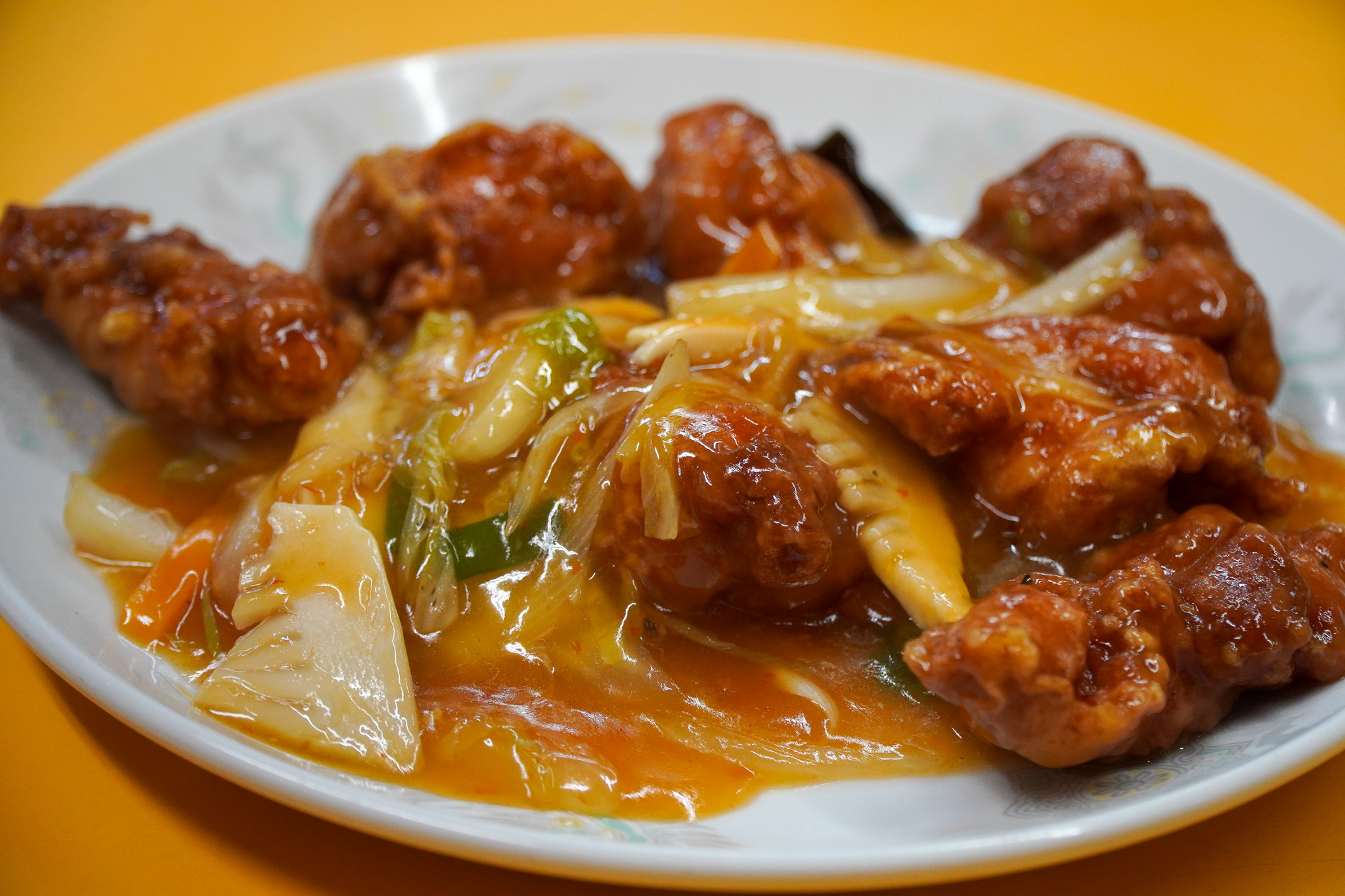 ポパイ唐揚げ｜アップ