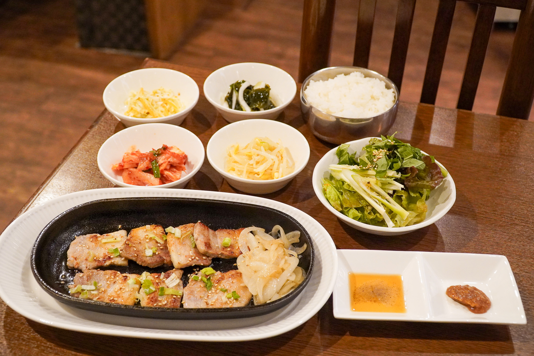 サムギョプサル定食