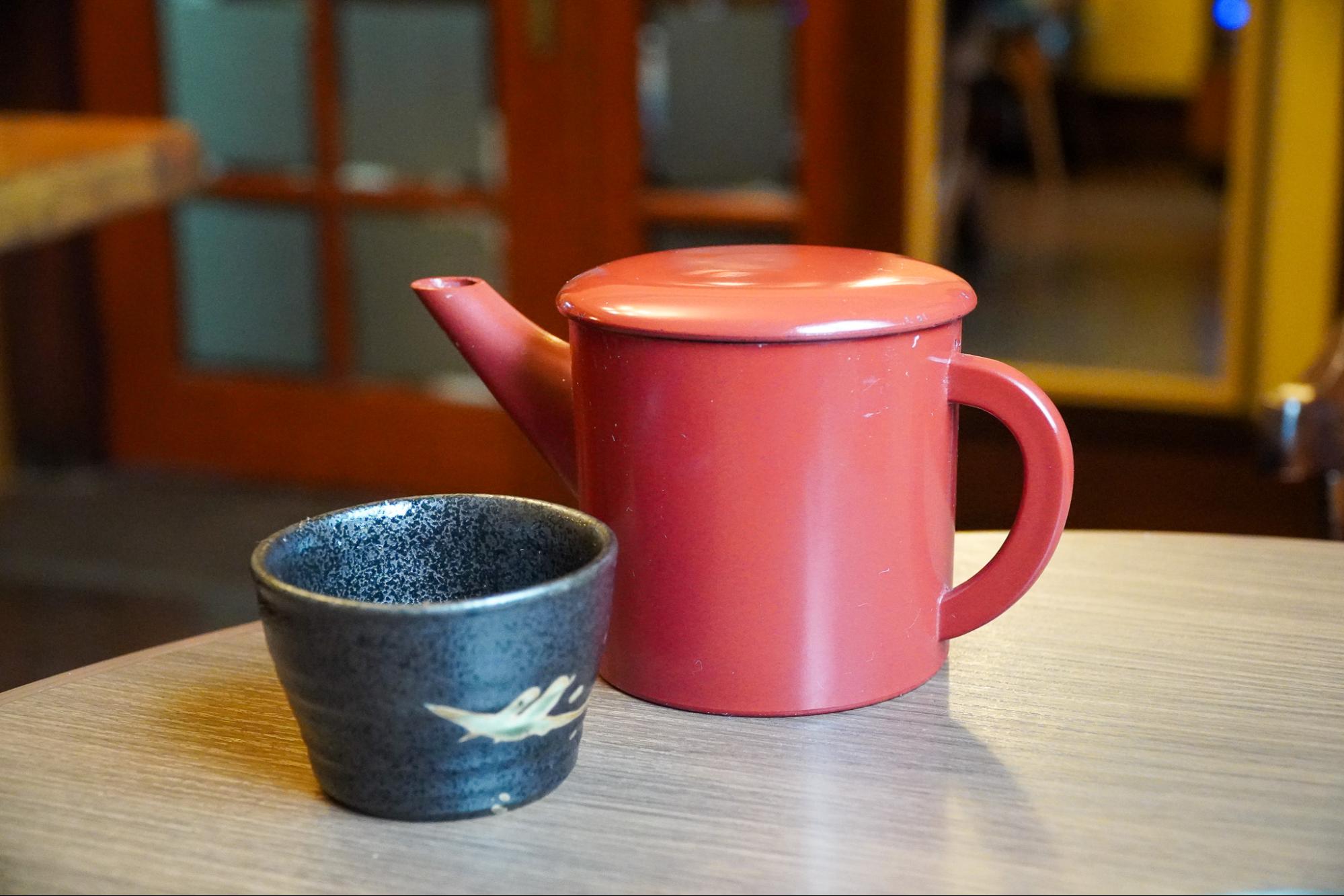 そばつゆと蕎麦湯